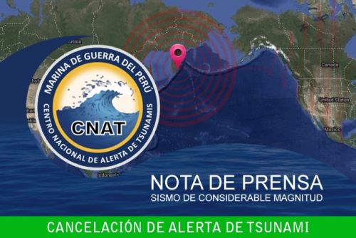 La DHN emitió alerta tras terremoto de magnitud 8.8 frente a la costas del sur de la península rusa de Kamchatka. Foto: DHN