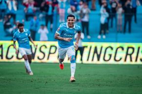 Yotún volvió a las canchas tras 15 meses de para por lesión. Foto: Sporting Cristal/X.