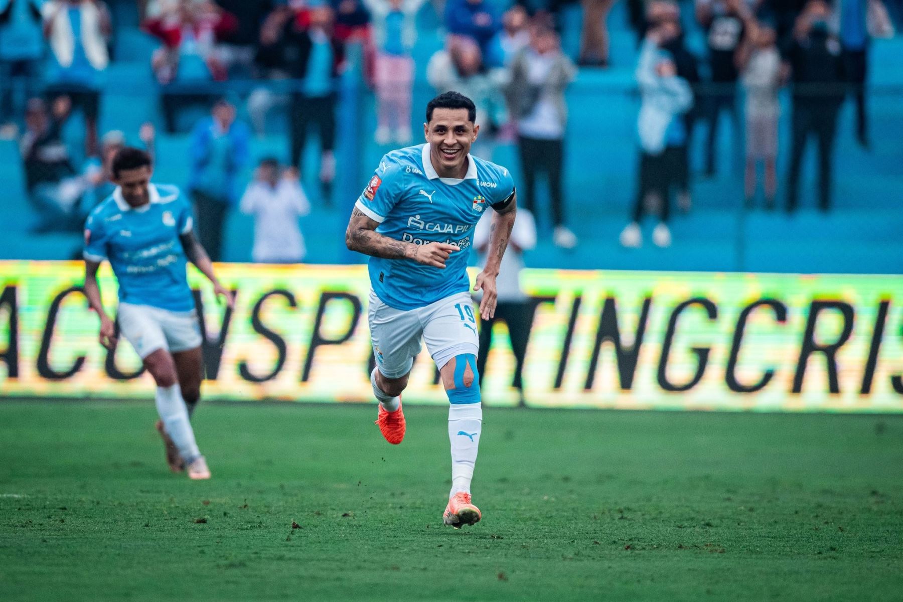 Yotún volvió a las canchas tras 15 meses de para por lesión. Foto: Sporting Cristal/X.
