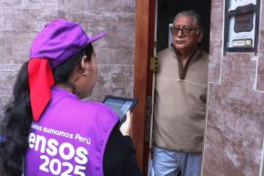 Todo listo para el Censo 2025: INEI iniciará visita casa por casa desde el 4 de agosto. Foto: ANDINA/Difusión.