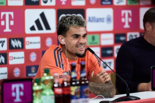 Luis Diaz dio sus primeras palabras como jugador bávaro