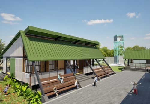 Nueva escuela modular beneficiará a 115 estudiantes de Inicial y Primaria del centro poblado Nuevo Jaén, ubicado en el distrito de Yurimaguas, en la provincia loretana de Alto Amazonas. ANDINA/Difusión
