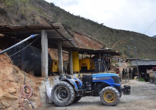 Comando Unificado Pataz ejecutó operativo Drako en dicha provincia liberteña e interdictó equipos y materiales de mineros ilegales por un valor de S/ 3.6 millones. ANDINA/Difusión