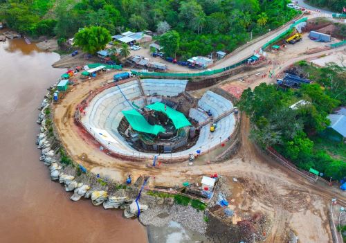 Alrededor de 374 millones de soles invierte el MTC en la construcción del puente Tarata que beneficiará a más de 32,000 pobladores de la provincia de Mariscal Cáceres, región San Martín. ANDINA/Difusión
