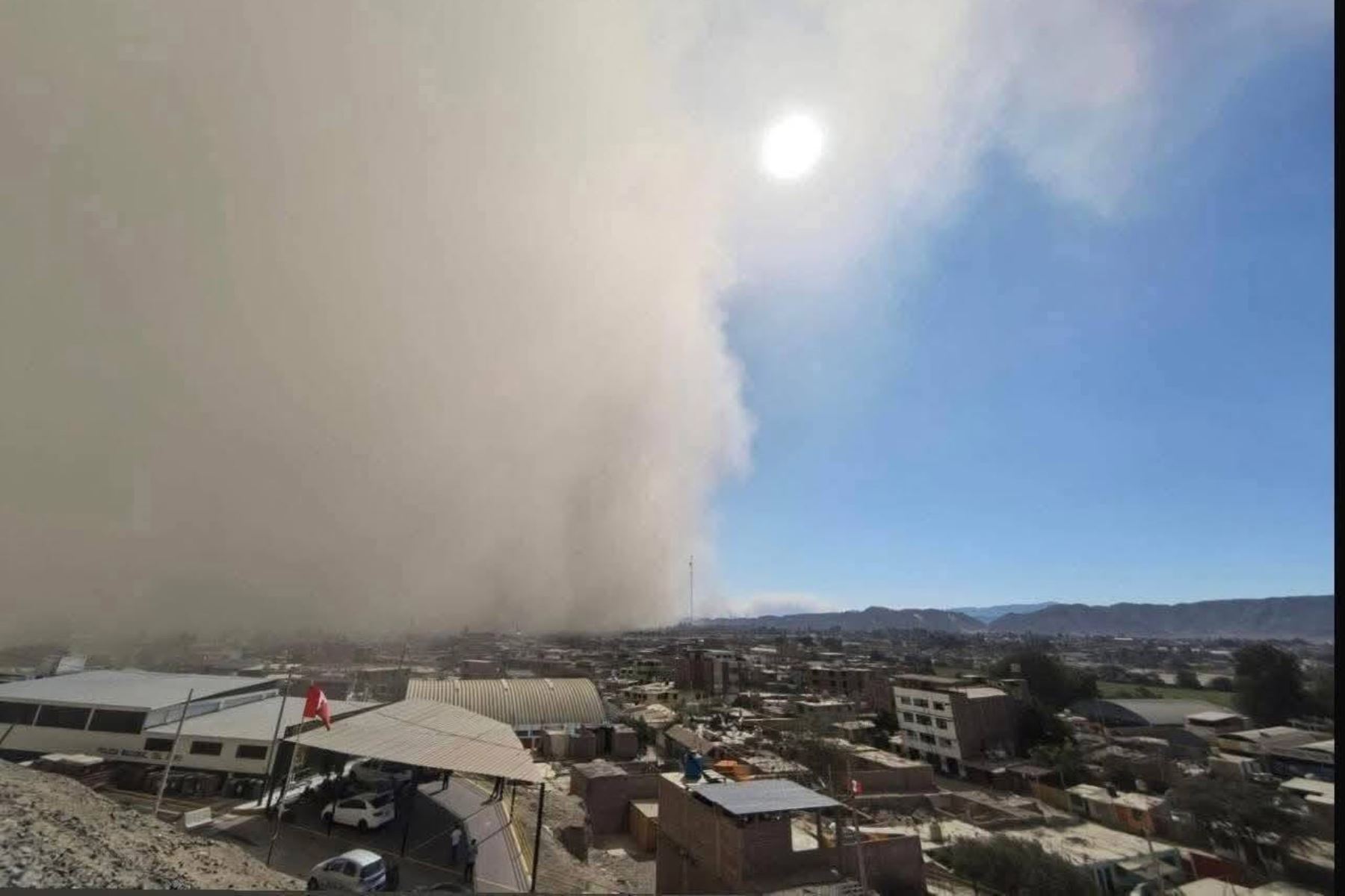 La provincia de Ica experimentó hoy un significativo incremento en la velocidad del viento. Foto: ANDINA/Difusión