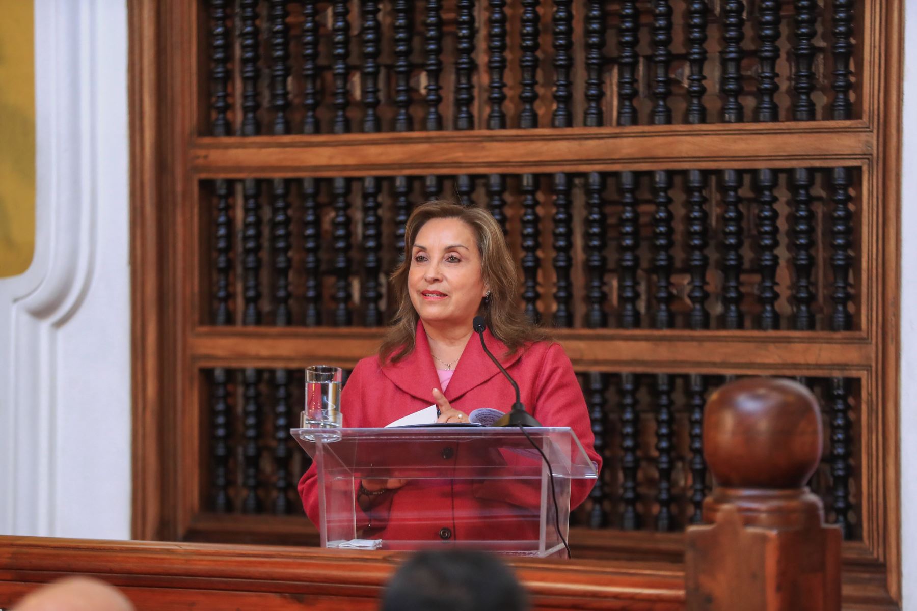 Ceremonia de conmemoración del 204° Aniversario de creación del Ministerio de Relaciones Exteriores y Día del Diplomático. Foto: ANDINA/Prensa Presidencia