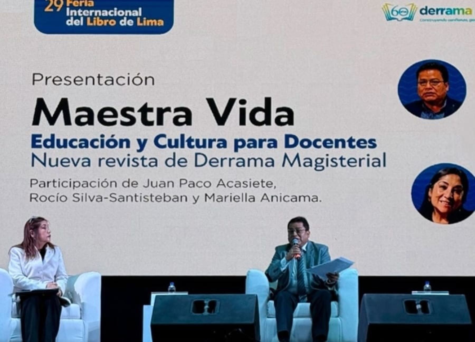 FIL Lima 2025: Derrama Magisterial presenta revista Maestra Vida para valorar rol docente