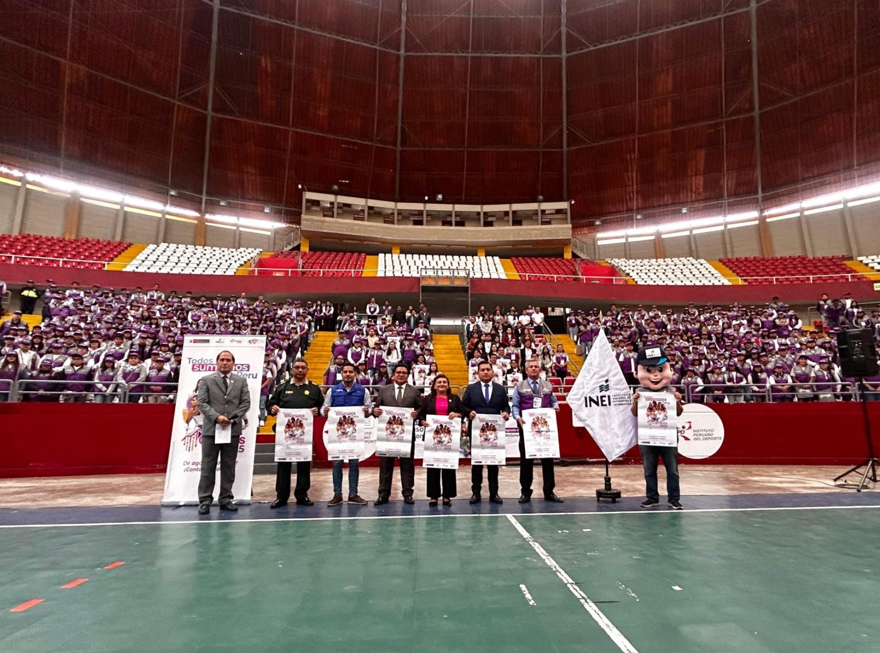 Más de 1,500 jóvenes voluntarios recorrerán la región La Libertad desde este lunes 4 de agosto hasta el 31 de octubre del 2025 como parte de los Censos Nacionales 2025. ANDINA/Difusión