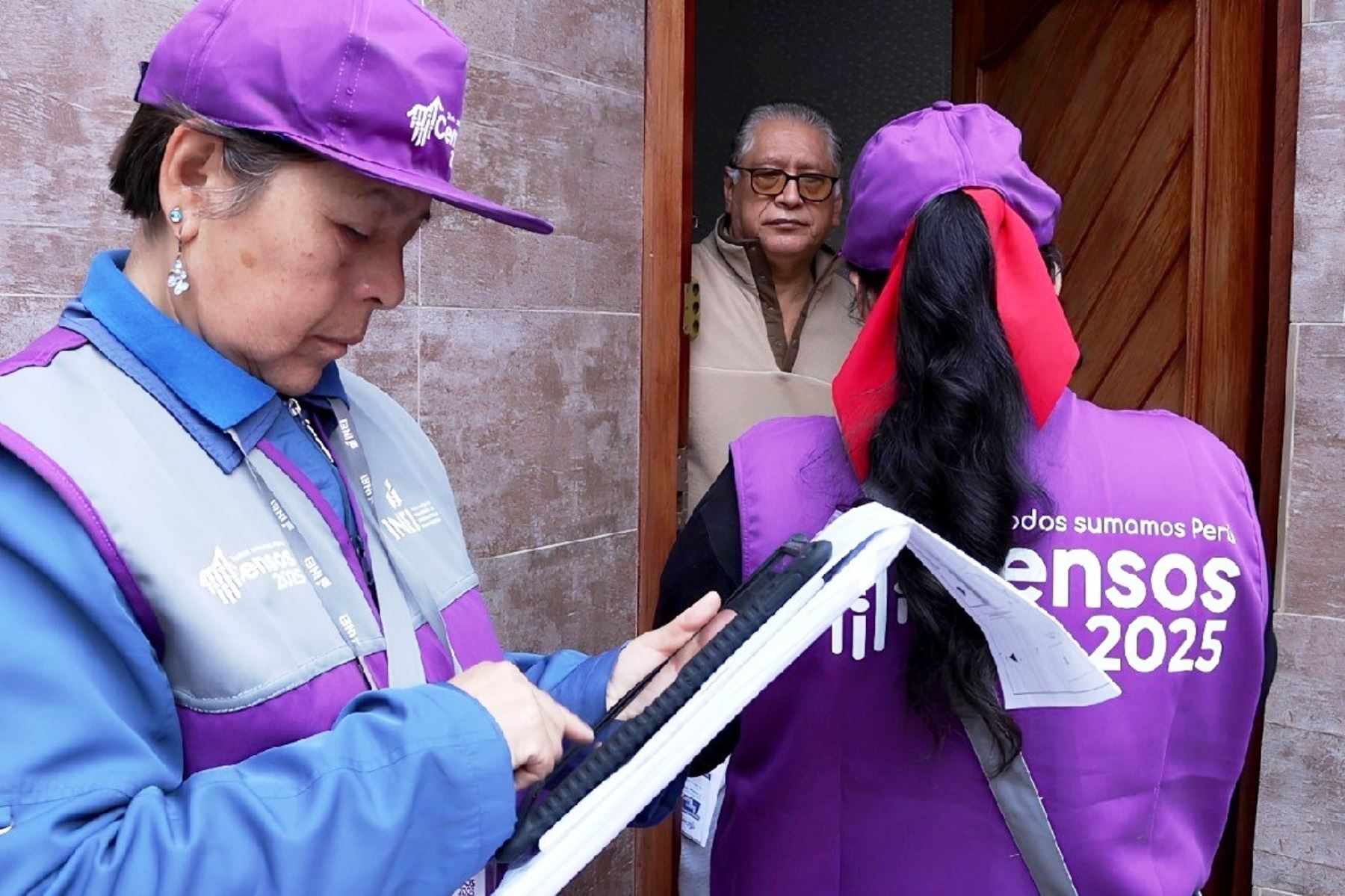 Todo listo para el Censo 2025: INEI iniciará visita casa por casa desde el 4 de agosto. Foto: ANDINA/Difusión.