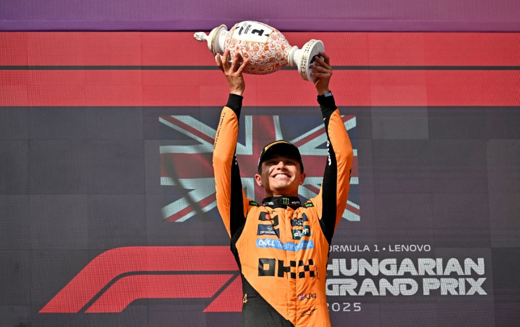 Lando Norris triunfó en Hungría