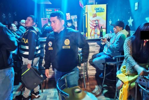 San Juan de Lurigancho: PNP rescata a 35 víctimas de explotación sexual. Foto: ANDINA/Difusión.