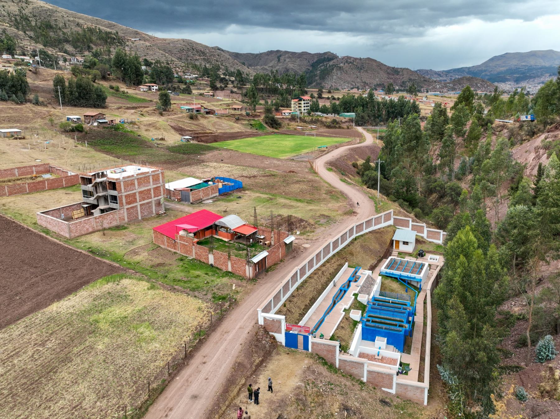 Las 47 plantas de tratamiento de aguas residuales rehabilitadas se ubican en comunidades nativas y centros poblados de 13 regiones del país. ANDINA/Difusión