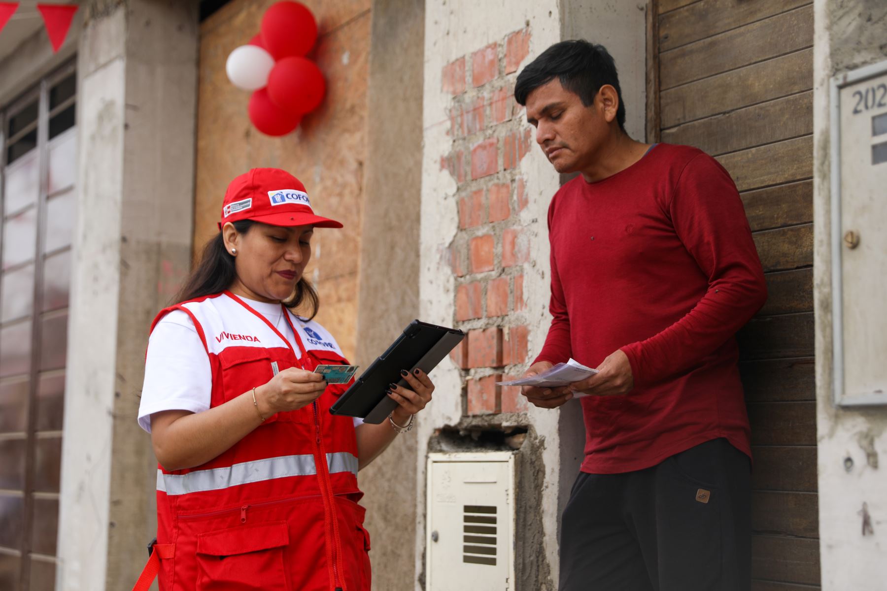 Cofopri inicia campaña nacional de empadronamiento en más de 9,000 lotes urbanos. Cortesía Cofopri