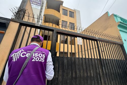 El jefe del INEI informó que viene coordinando con la PNP para asegurar la integridad de los censistas y rechazó que se esté recibiendo cartas de renuncia. Foto: ANDINA/Braian Reyna