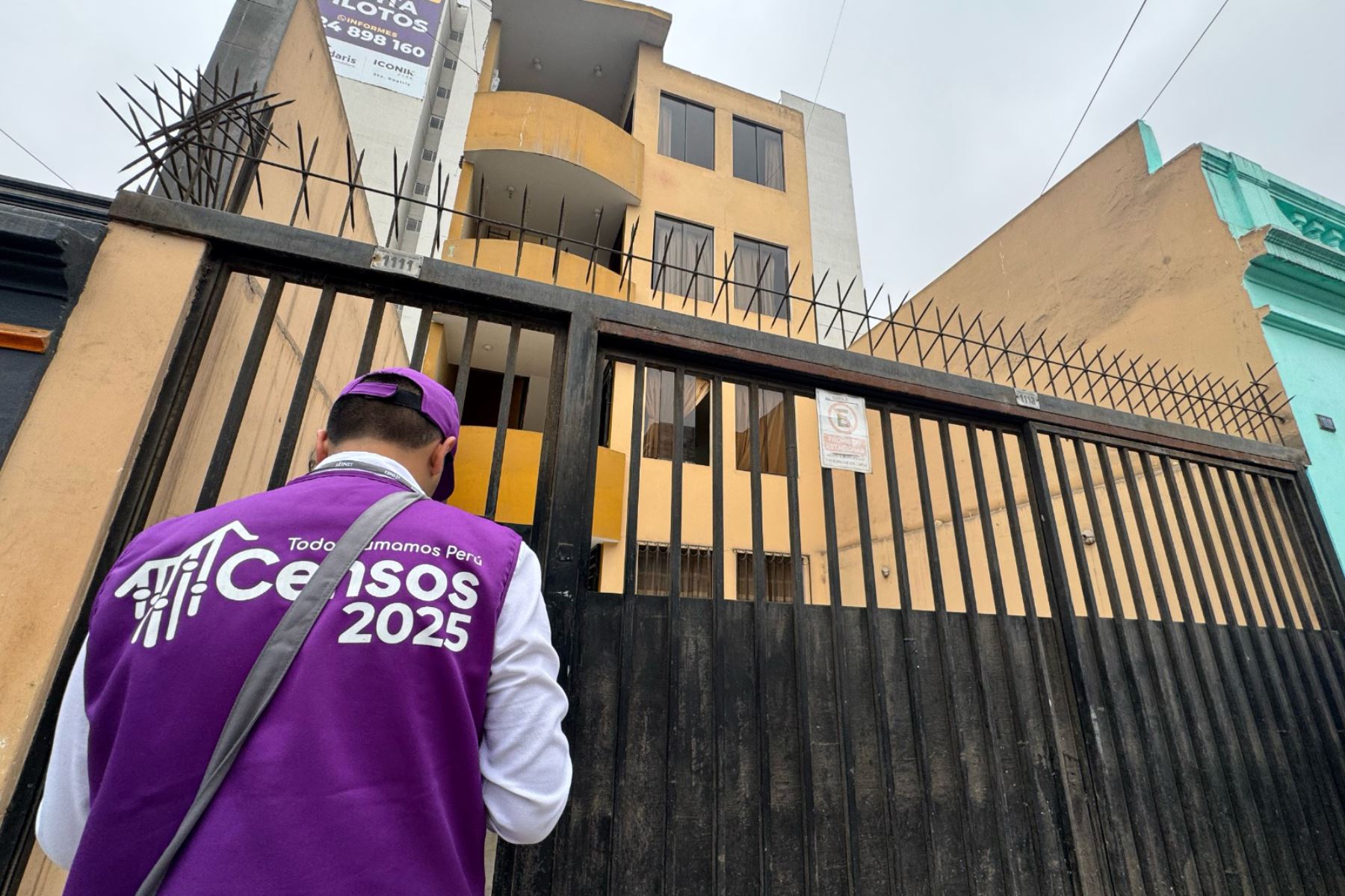 El jefe del INEI informó que viene coordinando con la PNP para asegurar la integridad de los censistas y rechazó que se esté recibiendo cartas de renuncia. Foto: ANDINA/Braian Reyna