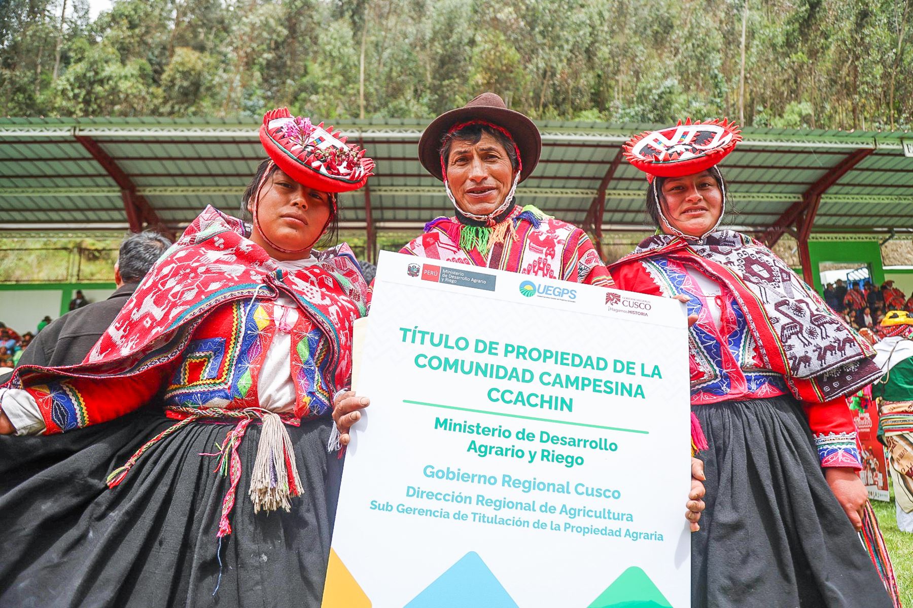 Midagri y Gobiernos Regionales trabajarán articuladamente para titular predios agrarios.Cortesía Midagri