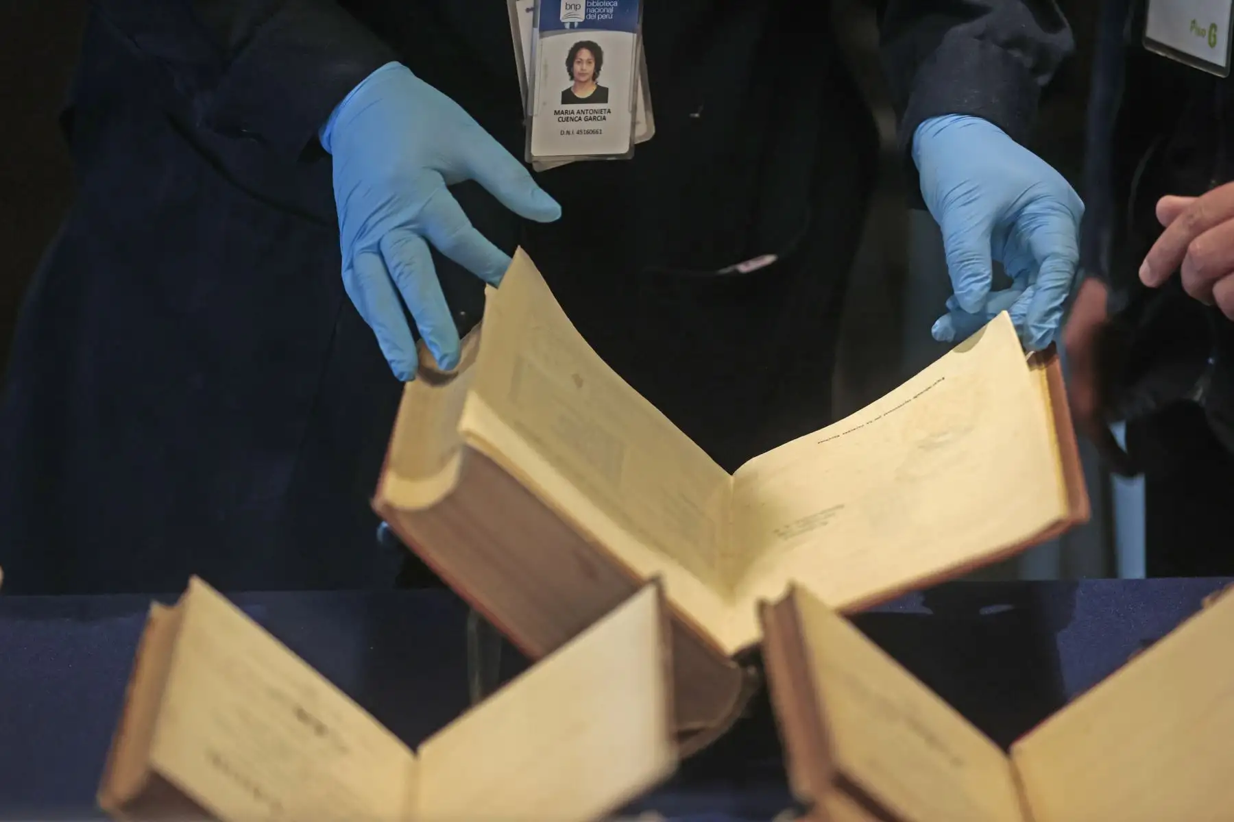 Desde la sede principal de la Biblioteca Nacional del Perú en San Borja, se presentaron setenta bienes bibliográficos del Perú recuperados, integrantes del Patrimonio Cultural de la Nación.
Foto: ANDINA/Vidal Tarqui