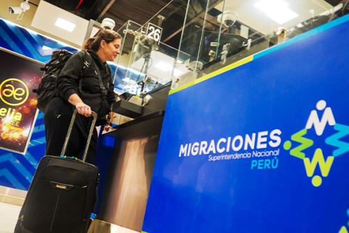 Más de 800 mil pasajeros realizaron su control migratorio, en julio, en nuevo Jorge Chávez. Foto: ANDINA/Difusión.