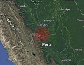 Temblor de magnitud 4.0 se registró en Huánuco.