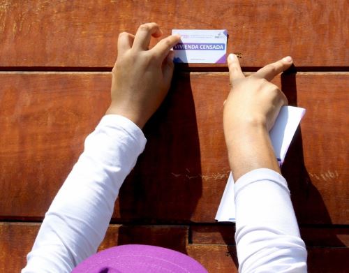 INEI prevé cubrir 14 millones de viviendas censadas en tres meses. ANDINA/Difusión