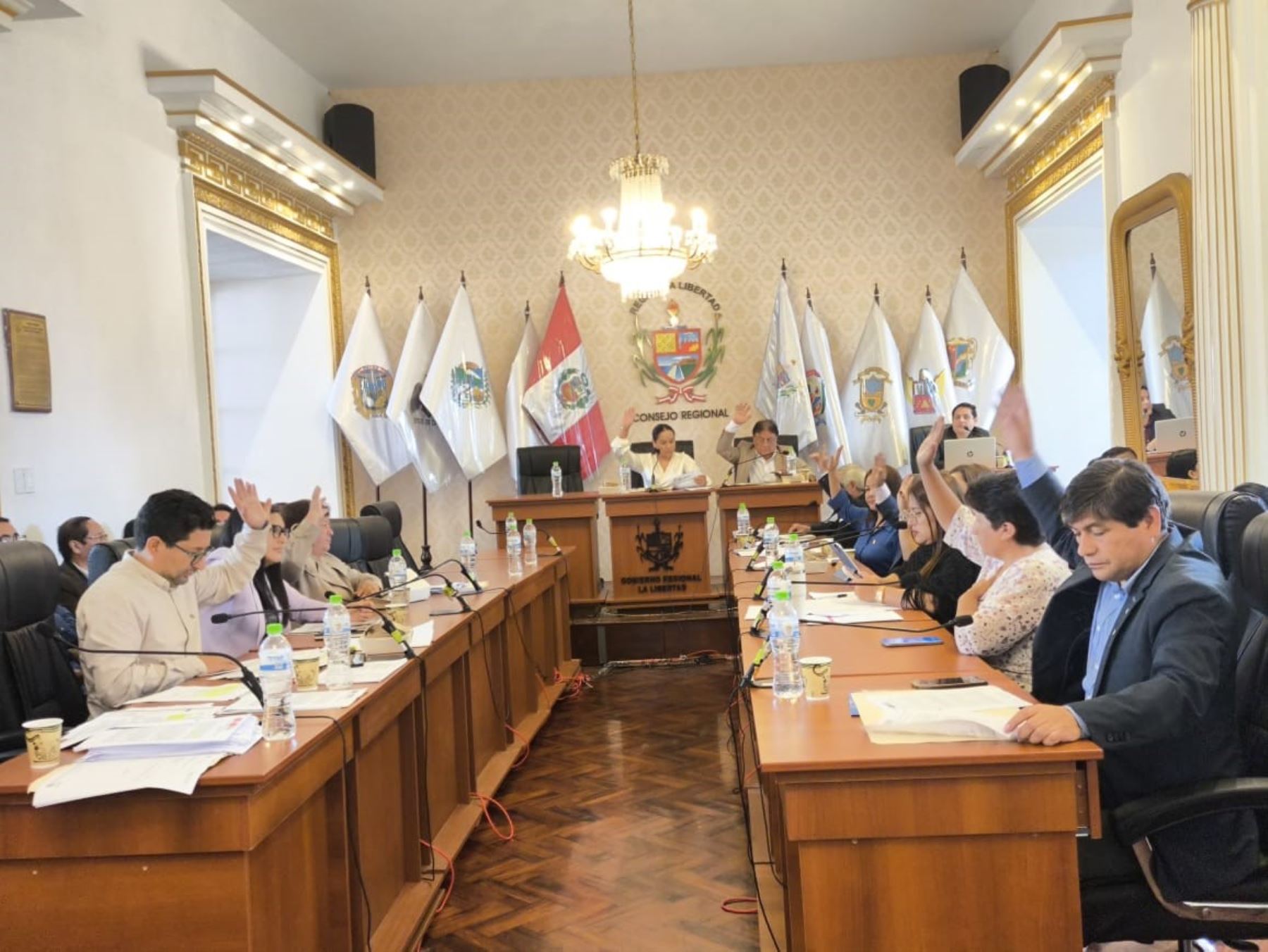 El Consejo Regional de La Libertad sesionará hoy martes 5 de agosto para recibir a los funcionarios regionales implicados en presuntas malas contrataciones para la ejecución de obras. ANDINA/Difusión