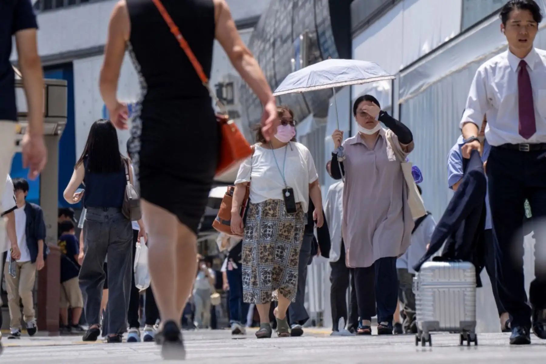 Otros países de Asia, como Corea del Sur y Vietnam, también se vieron azotadas por las olas de calor, así como Europa. Foto: AFP