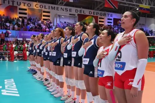 La selección peruana de vóley realiza buena campaña en la Copa Panamericana