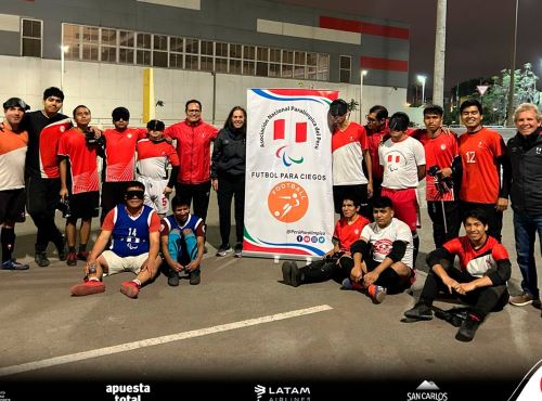 Selección peruana de fútbol para ciegos definió al equipo que representará al Perú en la Copa Internacional Azteca 2025,