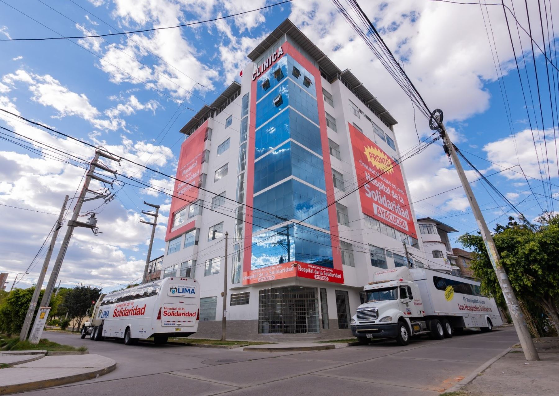 Hospital de la Solidaridad atenderá en la ciudad de Huamanga con más de 20 especialidades médicas. ANDINA/Difusión