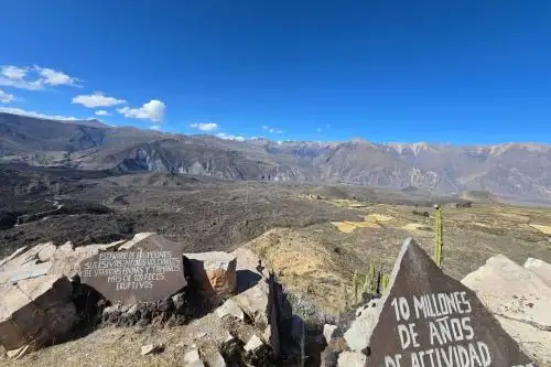 El geoparque mundial de la Unesco Colca y Volcanes de Andagua está ubicado en la región Arequipa. Foto: ANDINA/Difusión