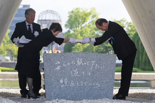 Ocho décadas después, Hiroshima honra la memoria con la Ceremonia de la Paz
