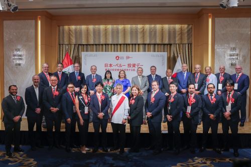 Presidenta Dina Boluarte clausuró el Invest Day Perú con más de 80 empresarios de Japón