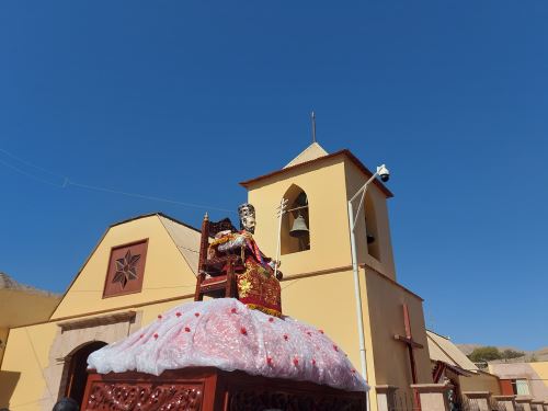 Iglesia San Pedro de Ilabaya es declarada Patrimonio Cultural de la Nación. Foto: ANDINA/Difusión