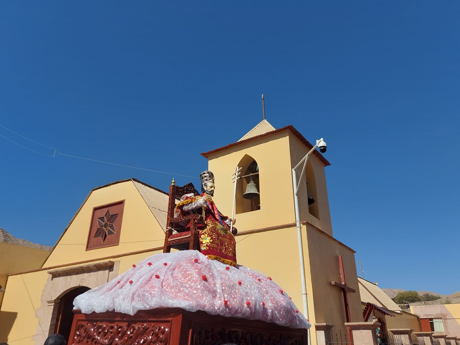 Iglesia San Pedro de Ilabaya es declarada Patrimonio Cultural de la Nación. Foto: ANDINA/Difusión
