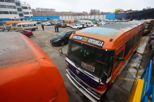 Vehículos retenidos en los depósitos de la ATU son en su mayoría informales. Foto: ANDINA/Juan Carlos Guzmán