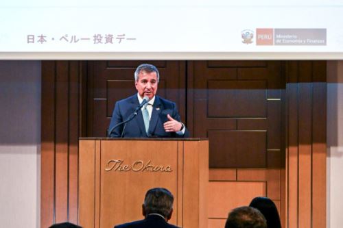 El ministro de Economía y Finanzas, Raúl Pérez Reyes, participó en la XVI Reunión del Consejo Empresarial Peruano-Japonés (Cepeja). ANDINA/Difusión
