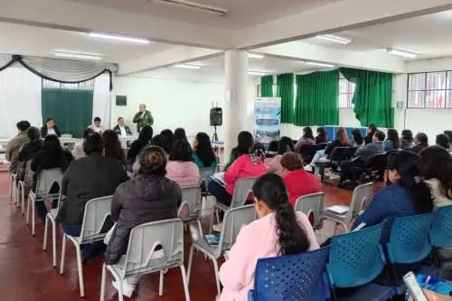 Autoridad Nacional del Agua dicta taller ‘El Planeta Azul’ para maestros y especialistas de Chincha. Foto: ANA/Difusión.