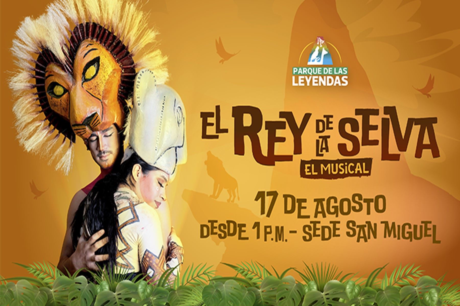 Parque de las Leyendas presenta el espectáculo El Rey de la Selva. Foto: ANDINA/Difusión