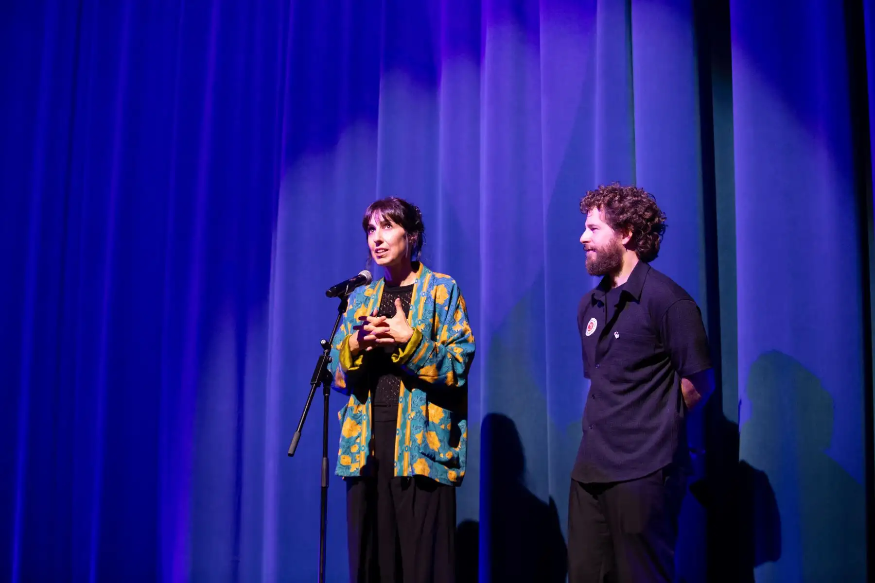 La ceremonia culminó con el estreno de la película española 