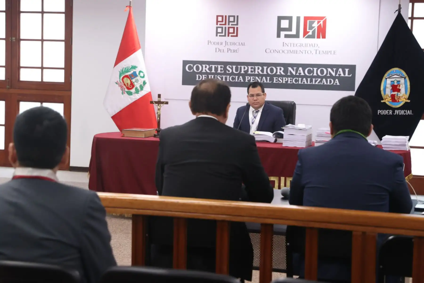 Martín Vizcarra asiste a la audiencia de prisión preventiva  en su contra por seis meses por los casos Lomas de Ilo y Hospital regional de Moquegua. Foto: ANDINA/Juan Carlos Guzmán