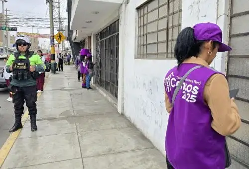 El INEI informó que el personal ha sido debidamente capacitado y cuenta con lineamientos claros para afrontar situaciones de riesgo. ANDINA/Difusión