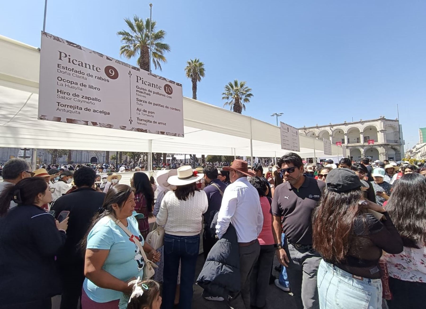 La Fiesta de la Chicha en Arequipa se convirtió en una celebración gastronómica donde brilló la cocina tradicional arequipeña para el disfrute de la población local y turistas. ANDINA/Difusión