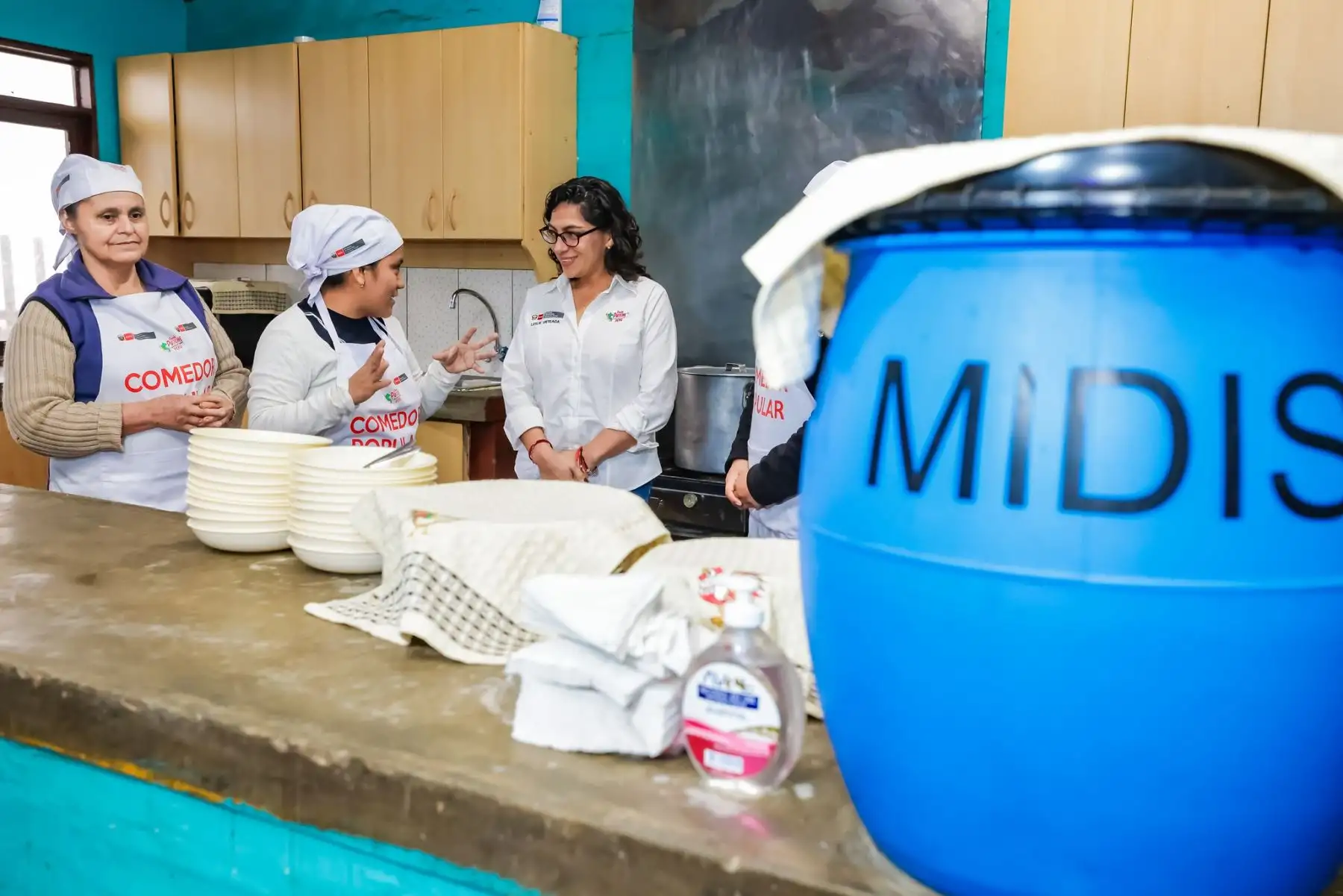 Ministra Leslie Urteaga lideró la intervención multisectorial “Operación Abrigo” en Ventanilla. Foto: ANDINA/Difusión MIDIS