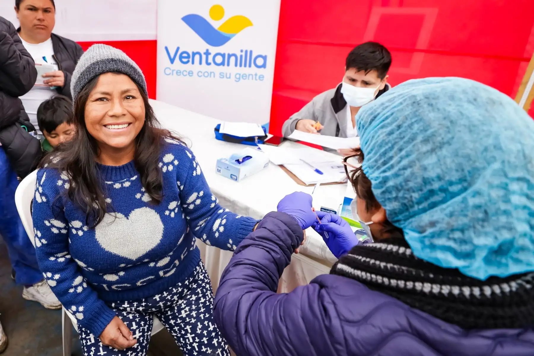 Ministra Leslie Urteaga lideró la intervención multisectorial “Operación Abrigo” en Ventanilla. Foto: ANDINA/Difusión MIDIS