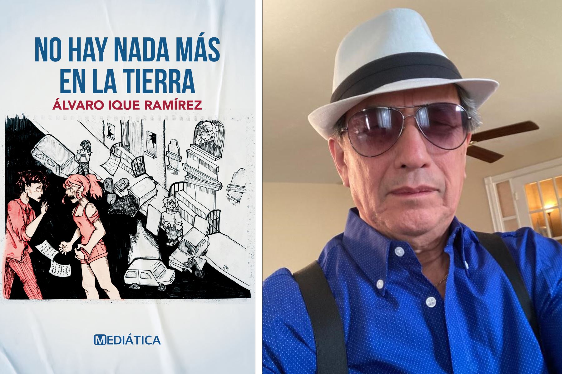 Organizan conversatorio sobre la obra narrativa y poética de Álvaro Ique. Foto: LIBRERÍA DE LIMA/Cortesía.