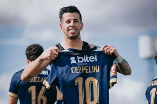 Pablo Ceppelini le dio el gol de la victoria a los blanquiazules