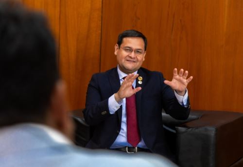 Jorge Luis Pérez Flores, gobernador de Lambayeque, participará en Expo 2025. Foto: ANDINA/Difusión