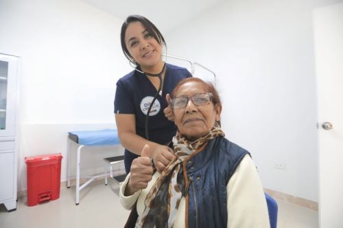 Chorrillos: Minsa inauguró centro de salud especializado en la atención del adulto mayor. Foto: ANDINA/Difusión.