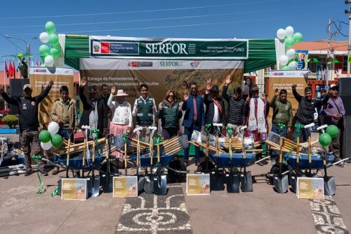 Más de 740 familias altoandinas fortalecen sus capacidades para el manejo sostenible de pasturas y prevención de incendios forestales en más de 27 mil hectáreas.