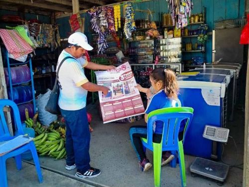 Las campañas de prevención contra el dengue que realizaron las autoridades de salud en Ayacucho dieron resultado. La región reporta una reducción del 93 % de casos de esta enfermedad en lo que va del año. ANDINA/Difusión
